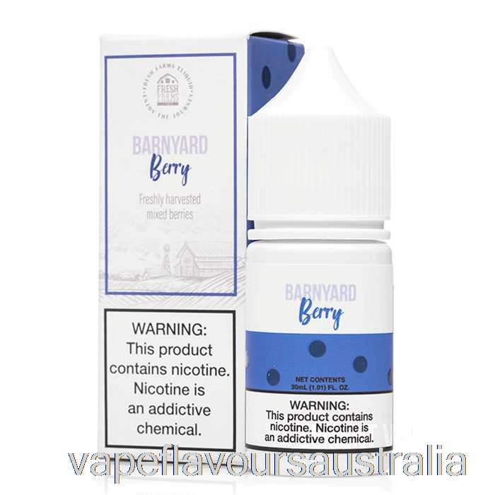 Vape Australia Barnyard Berry - Fresh Farms Salts - 30mL 35mg